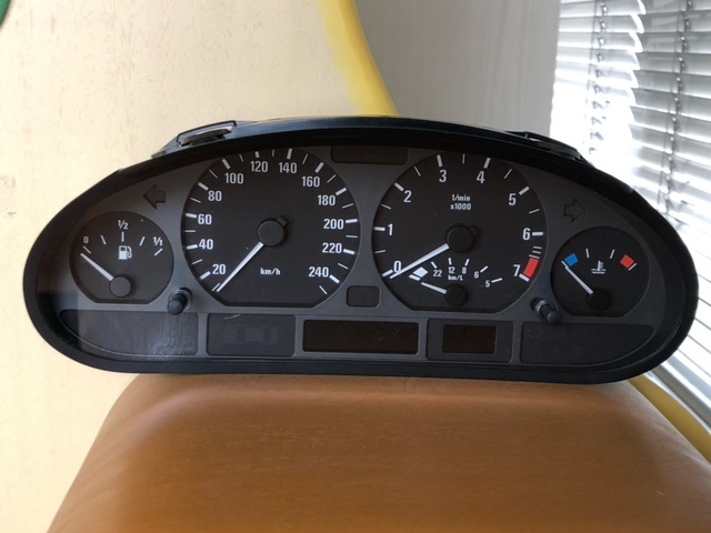 【I-176】◆ BMW E36 320i ◆ スピードメーター BOSCH 6 956 980 中古 ◆