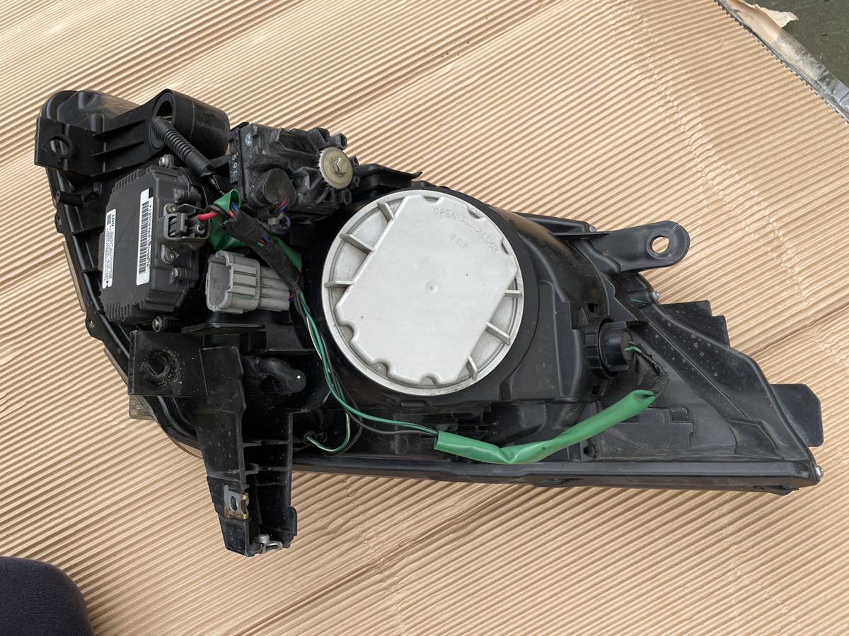 Z33 後期 ヘッドライト バラスト付き フェアレディZ ヘッドランプ 左右セット HID Z33 フェアレディZ 後期 フェアレディZ33 後期用アウディタイプLEDポジション ブラック