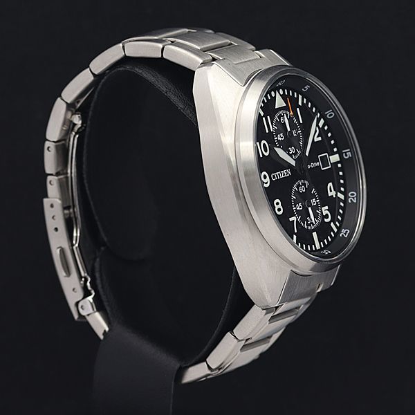 シチズン　レコードレーベル　B642-S120764 エコドライブ　中古品 1円 稼働 美品 シチズン ソーラー B642-S120764 レコードレーベル