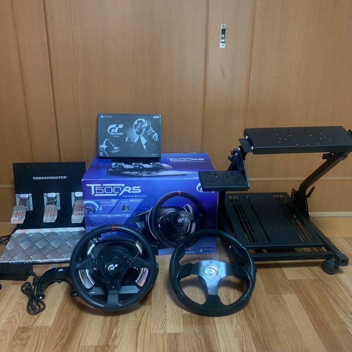 スラストマスターT500RS ハンコン台 グランツーリスモスポーツ PC