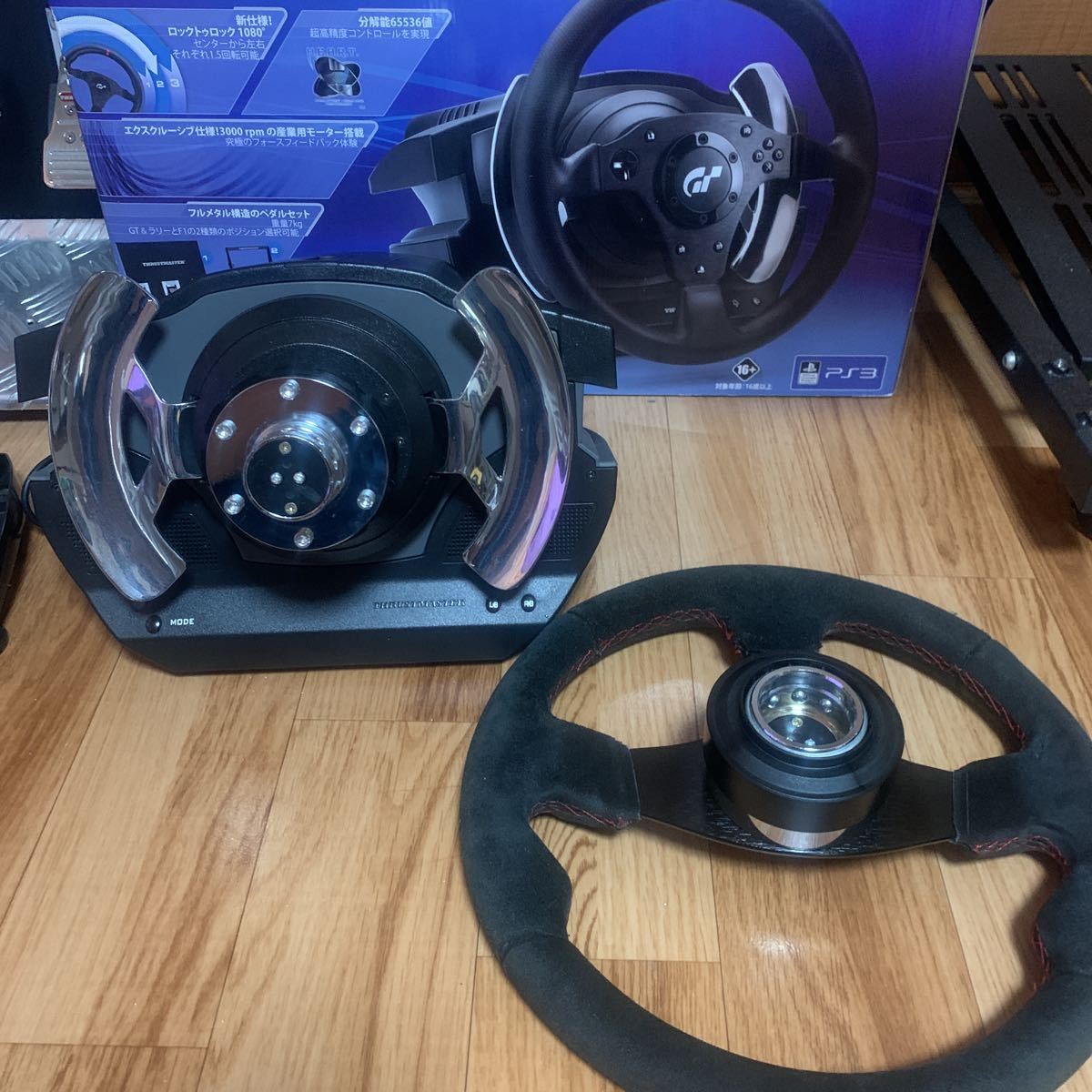 スラストマスターT500RS ハンコン台 グランツーリスモスポーツ PC