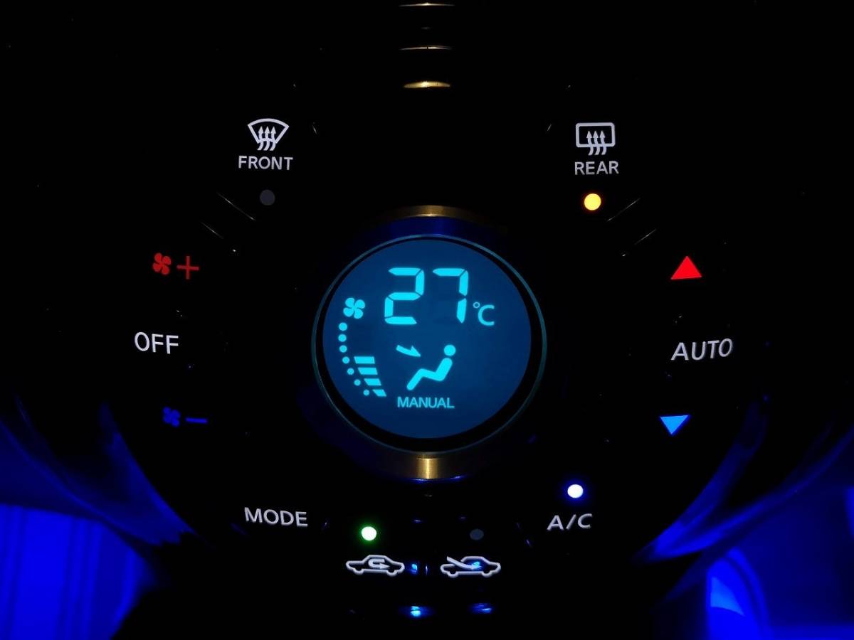 ノート エアコンパネル E12 e-POWER e ホワイトLED打ち LED打ち替え