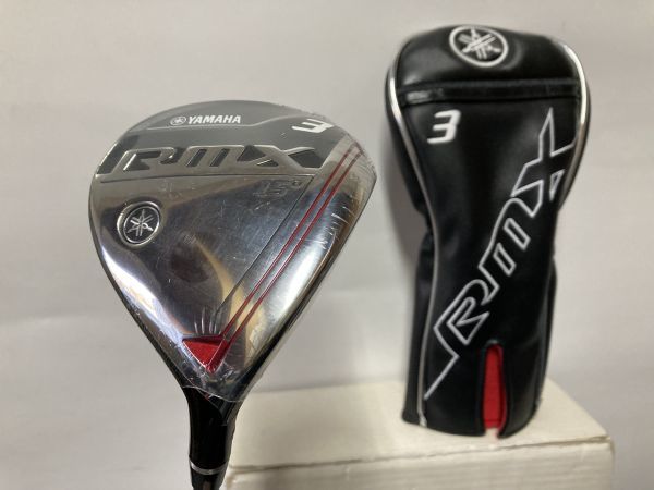 【未使用品】ヤマハ 2020年 RMX フェアウェイウッド 3W 15度 オリジナルカーボン TMX-420F フレックスSR　Y68