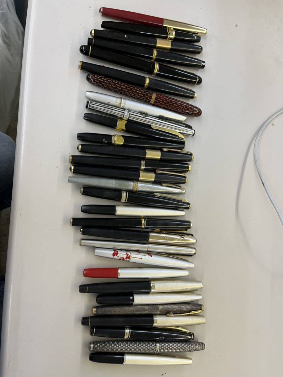 PILOT PLATINUM SAILOR パーカー 14k 29本 アンティーク 万年筆 まとめ