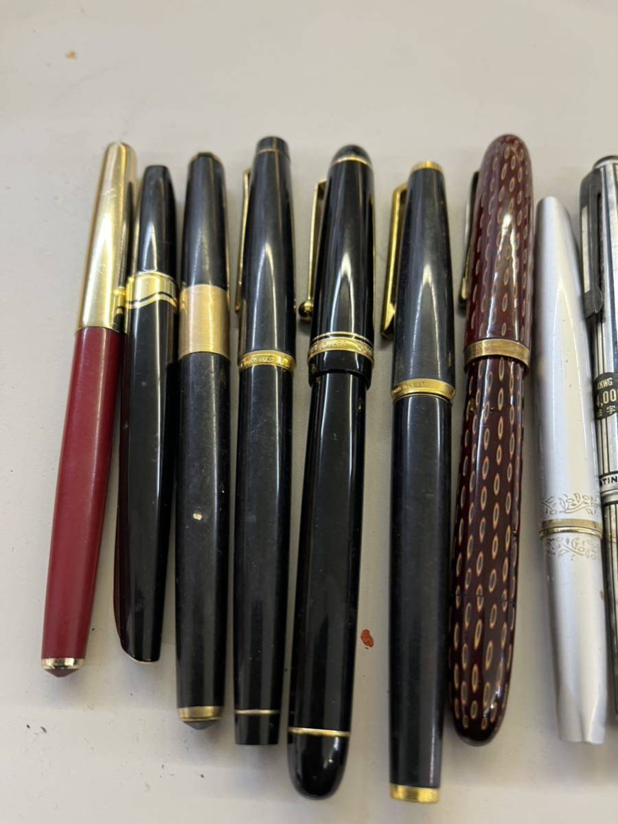 PILOT PLATINUM SAILOR パーカー 14k 29本 アンティーク 万年筆 まとめ