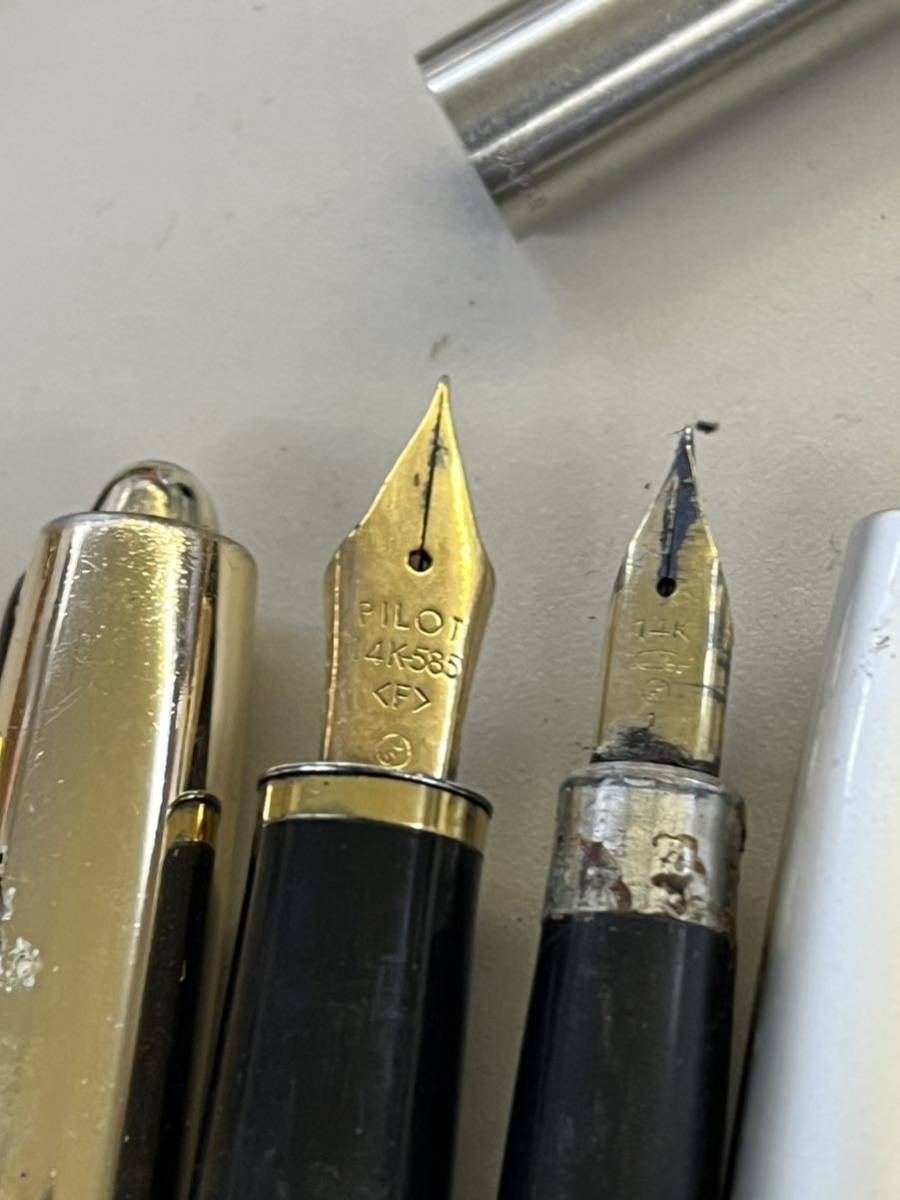 PILOT PLATINUM SAILOR パーカー 14k 29本 アンティーク 万年筆 まとめ