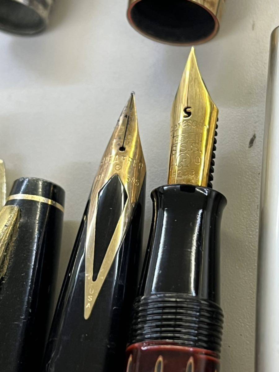 PILOT PLATINUM SAILOR パーカー 14k 29本 アンティーク 万年筆 まとめ