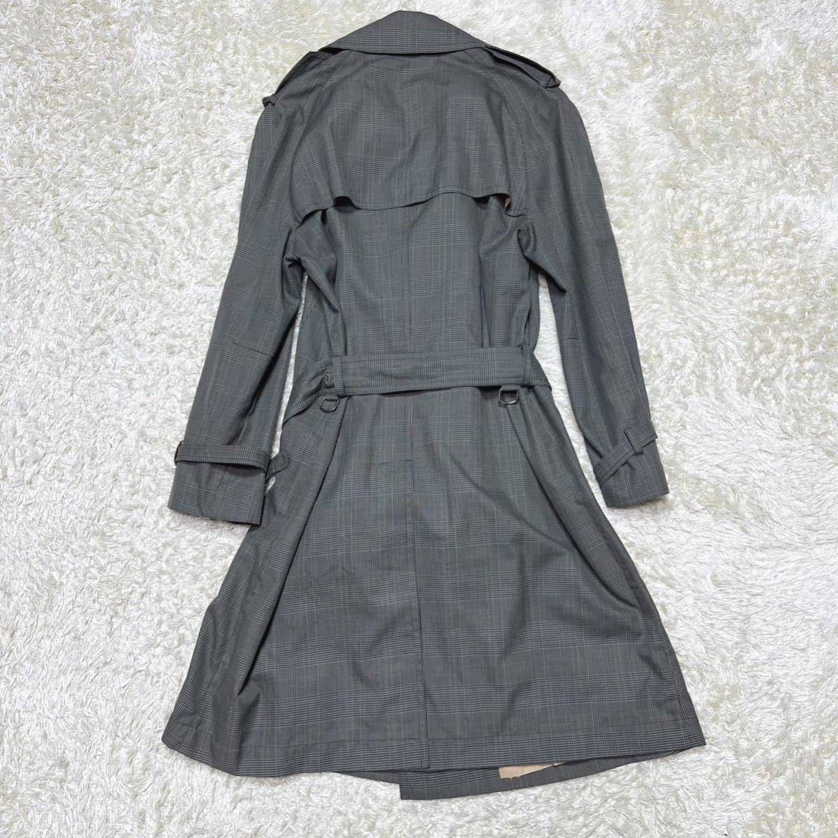 Aquascutum (アクアスキュータム) 無地 裏地チェック ウエストベルト Y