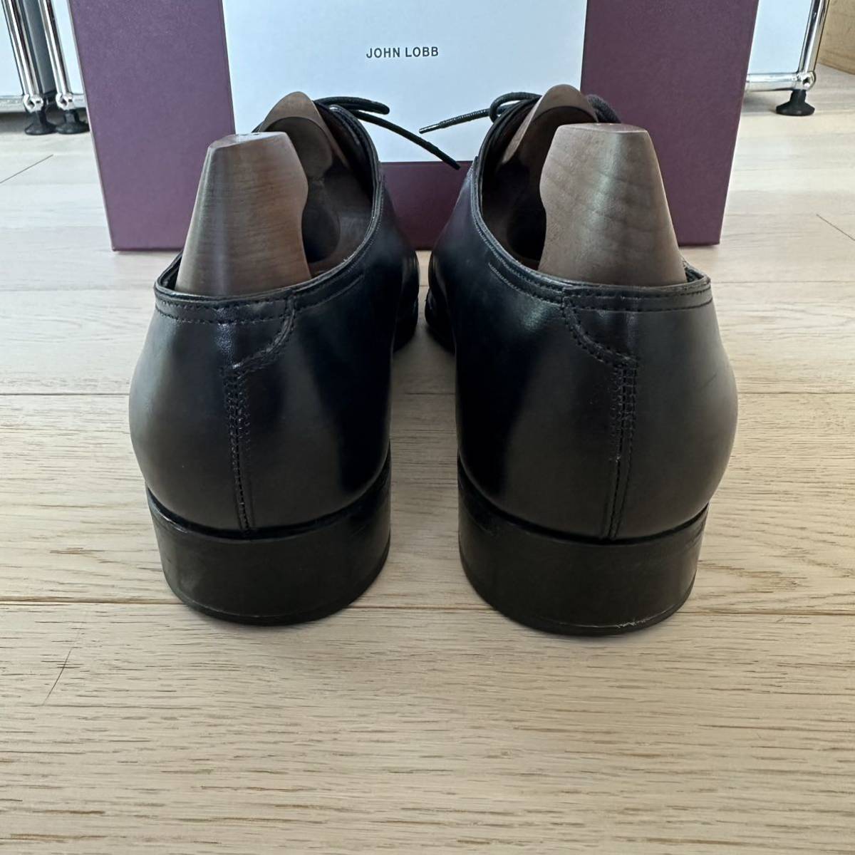 ジョンロブ John Lobb 2014イヤーモデル サイズ7 ブラック 7000Last(靴 