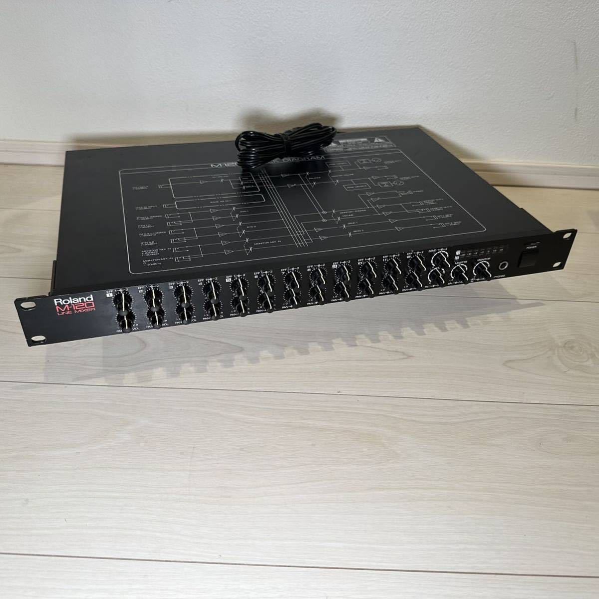 ジャンク Roland M-120 ラインミキサー 1uラック ローランドの入札履歴