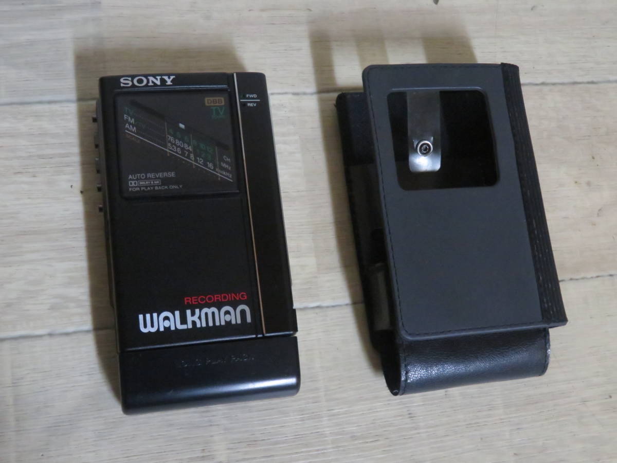 SONY ソニー WALKMAN ウォークマン WM-F404 FM/AMラジオ 録再機