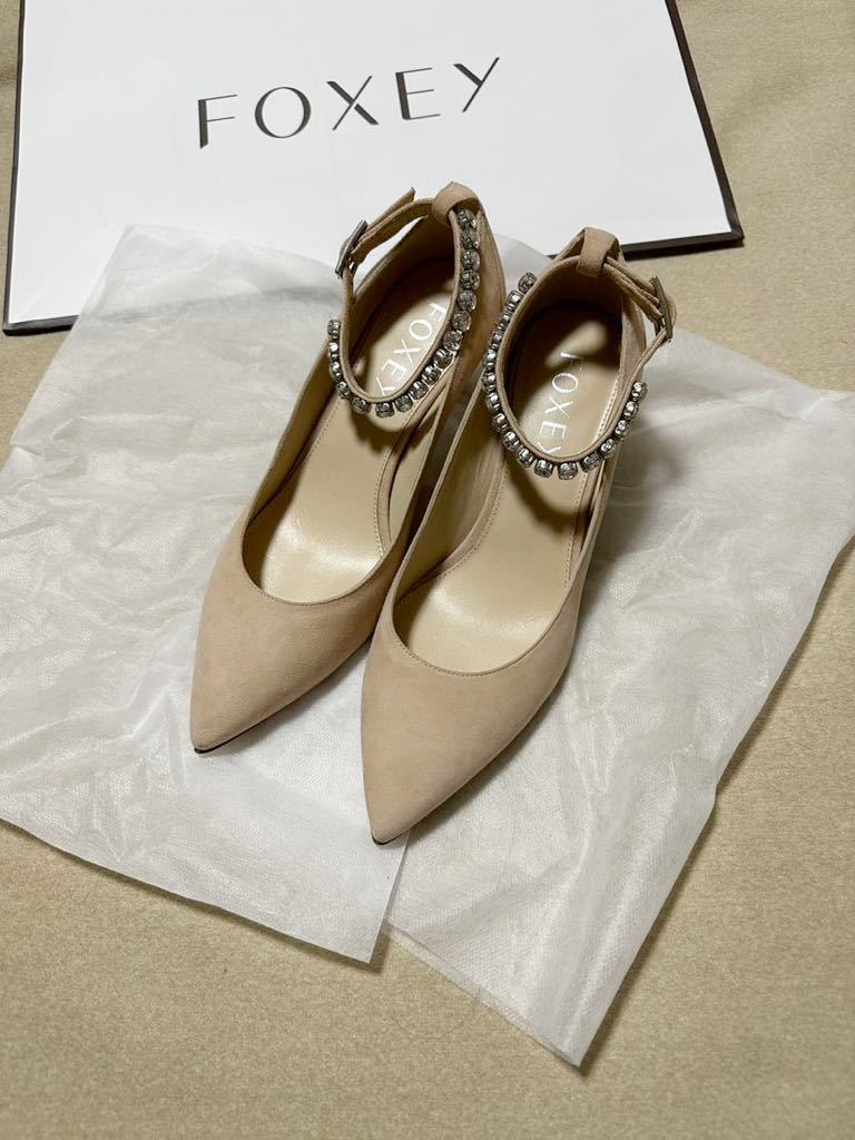 26 FOXEY フォクシー　パンプス　キラキラ