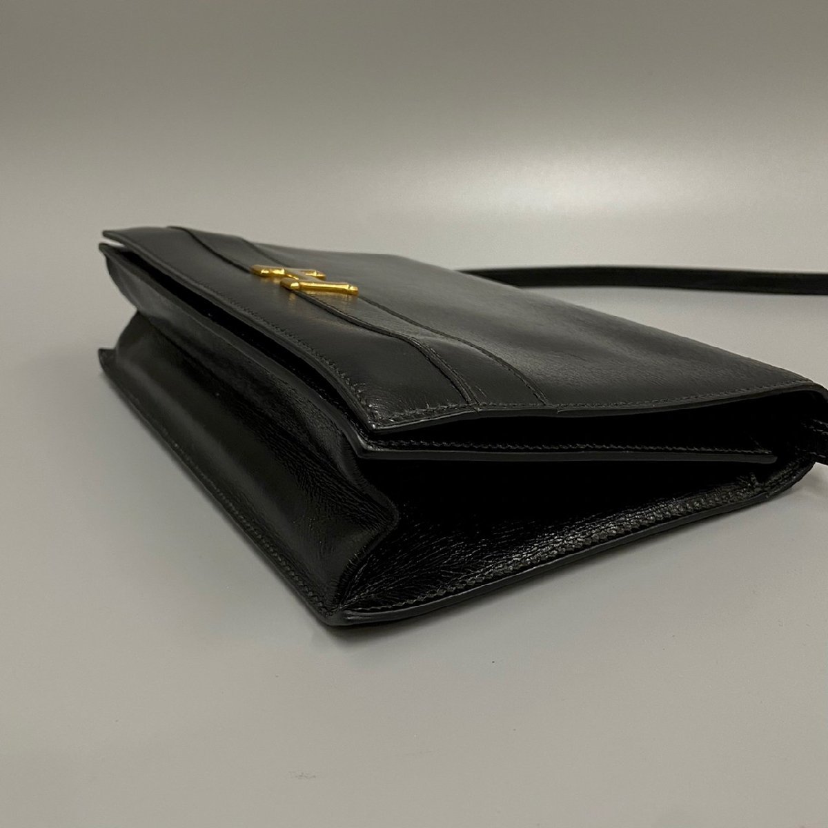 1円 極 美品 保存袋付 HERMES エルメス アニー ボックスカーフ レザー 