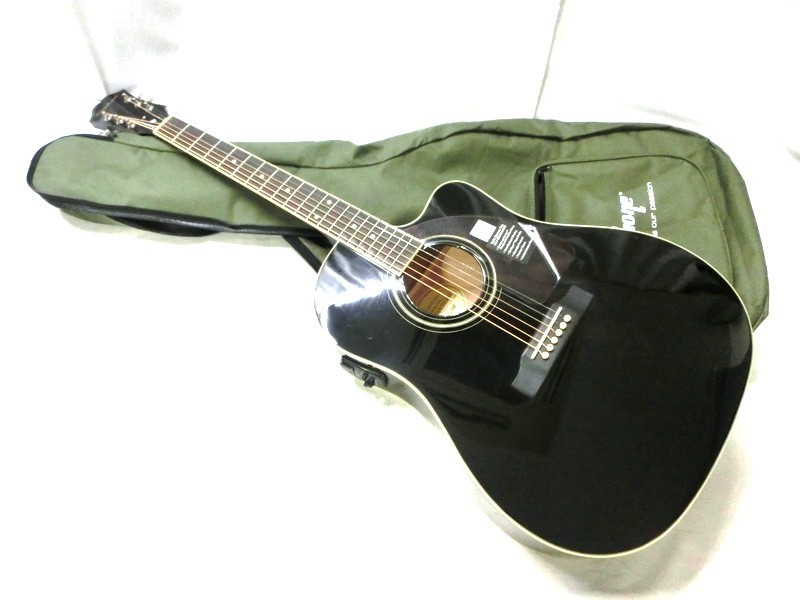 1000円スタート エレアコ ギター Epiphone GUARANTEED MODEL AJ-220SCE 