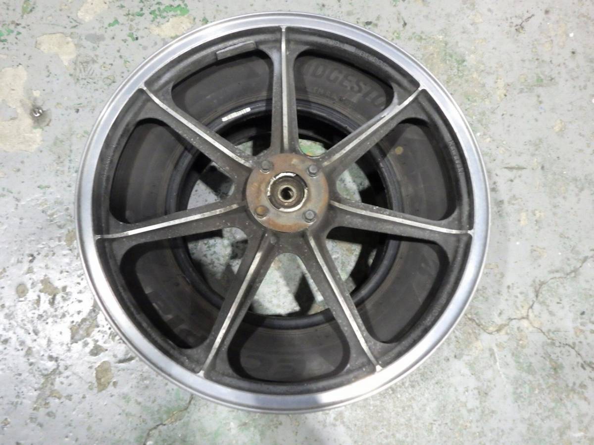 z400fx フロントホイール Z400FX フロント ホイール ダブルディスク 対応 4穴 キャスト 19×1.85