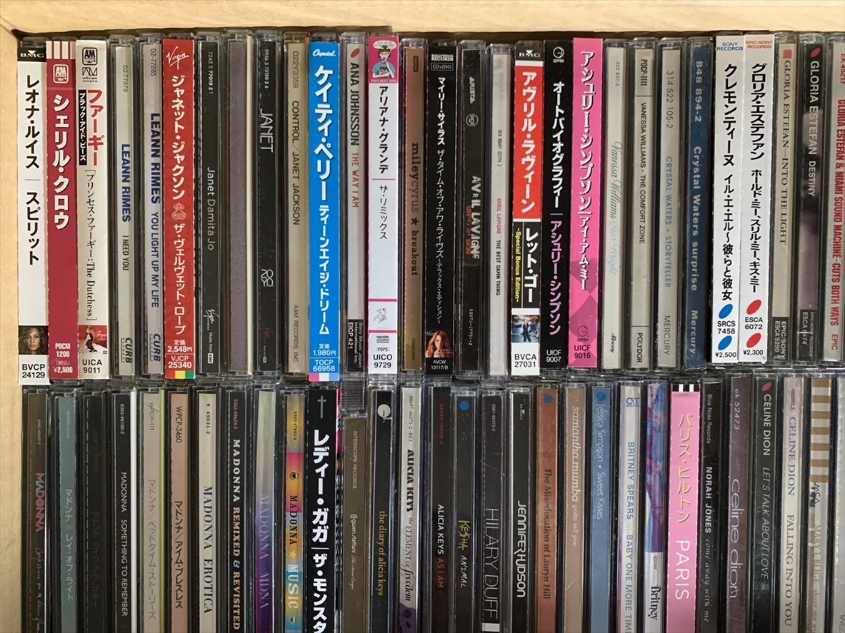洋楽 女性アーティスト全般 CD まとめて約100枚セット [MK284]｜Yahoo