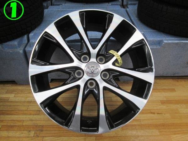 TOYOTA トヨタ 50系 エスティマ アエラス 後期 純正 18インチ 7.0J PCD114.3 5H +51 4本SET 新品バルブ交換済 CHR/ノア/ヴォクシー流用等 エスティマ アエラス 後期 前期・中期・後期の違いを徹底解説 純正18ｲﾝﾁ装着車 中期