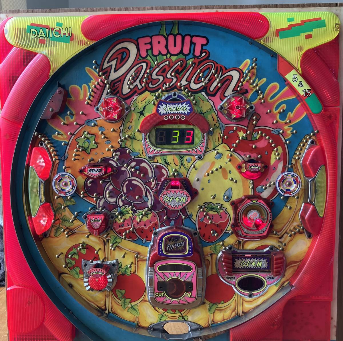 フルーツパッション | 大一の名機 懐かしのパチンコ台 | セル基盤のみ  