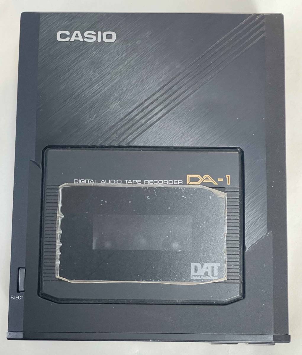 中古 CASIO カシオ DA-1 ポータブルDATプレイヤー DATレコーダー本体と