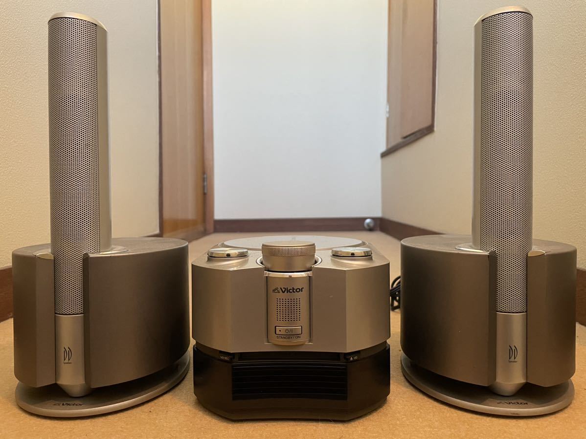 Victor Victor SS-D5MD MDコンポ DDスピーカー リモコン付き ビクター