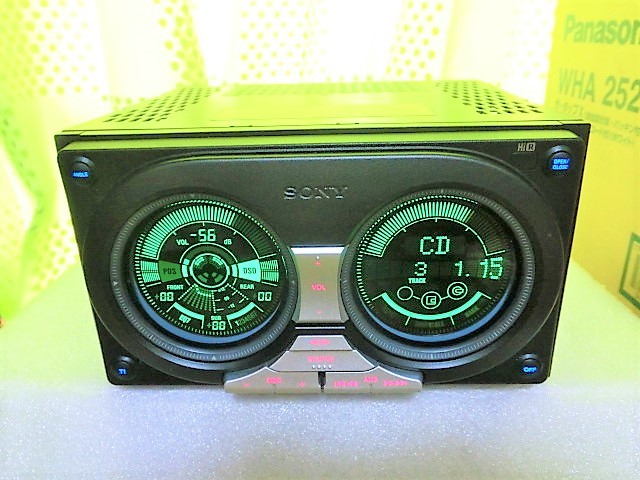 SONY ソニー WX-7700MDX 2DIN CD/MDLP/FM/AMデッキ RM-X110 [マルチ
