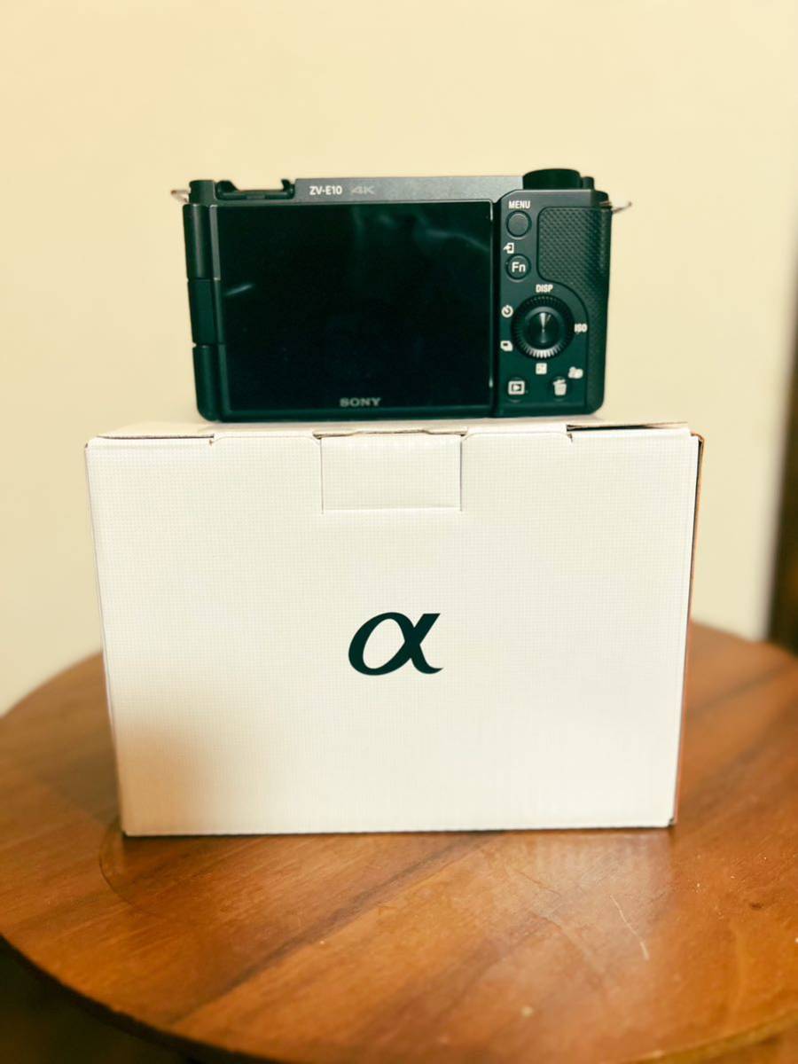 SONY ZV-E10ボディ 美品 保証付 VLOGCAM ZV-E10 ボディ メーカー保証付 美