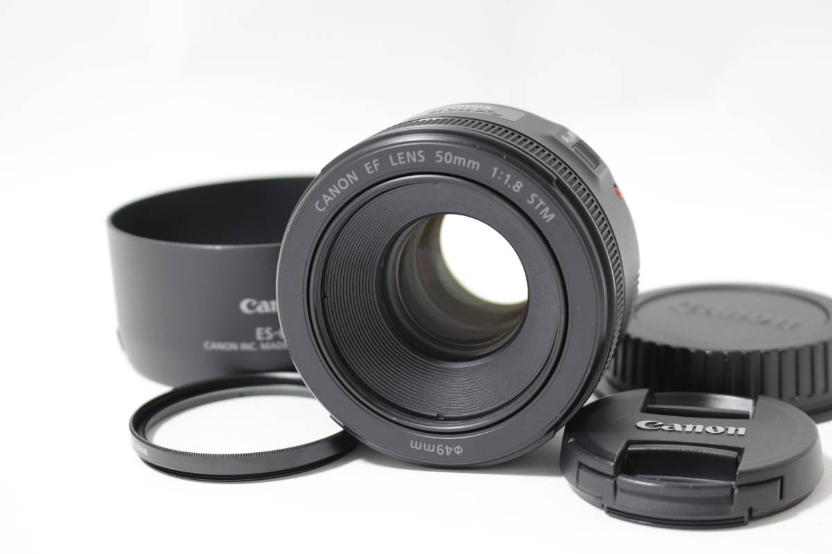 極上品◇Canon キヤノン EF 50mm F1.8 STM◇-02 F1.8 EF Canon