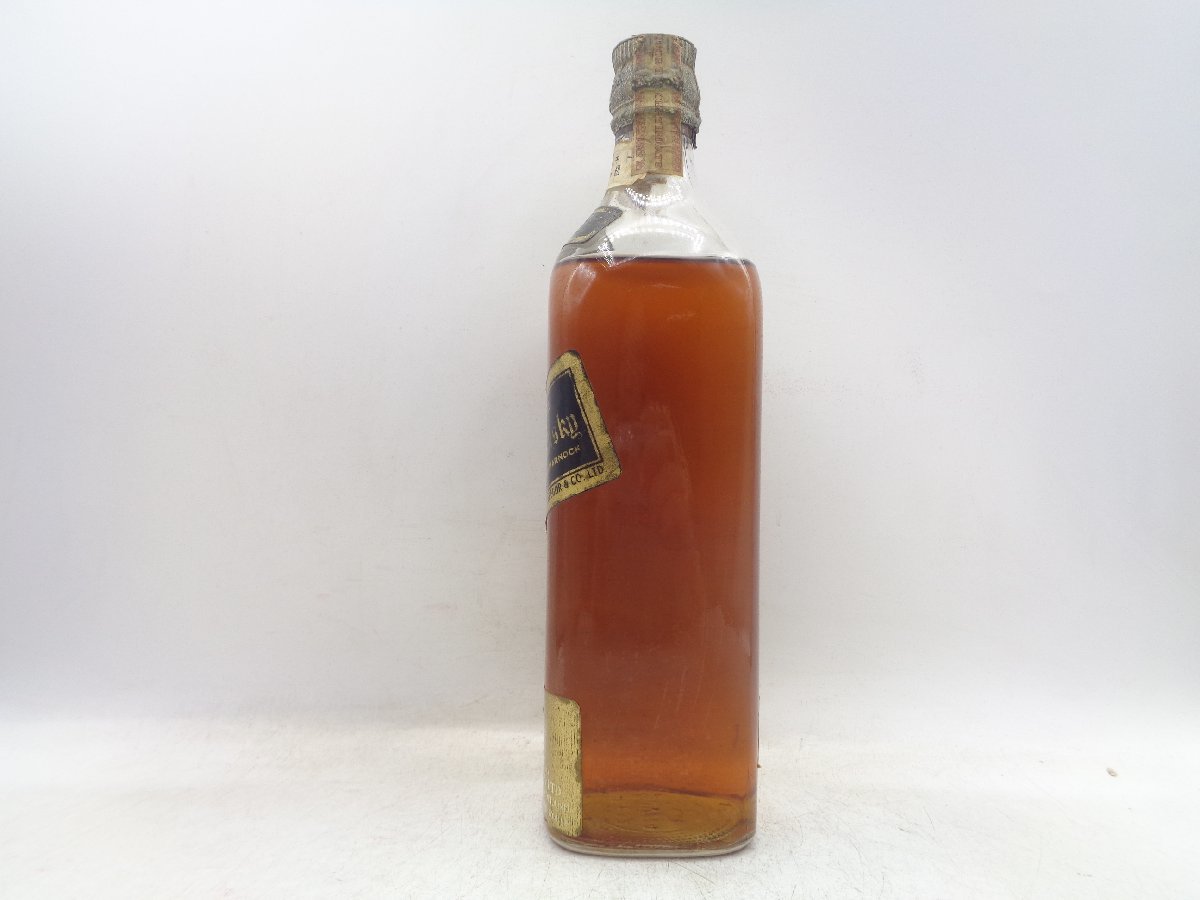JOHNNIE WALKER BLACK LABEL ジョニー ウォーカー 黒ラベル 金キャップ