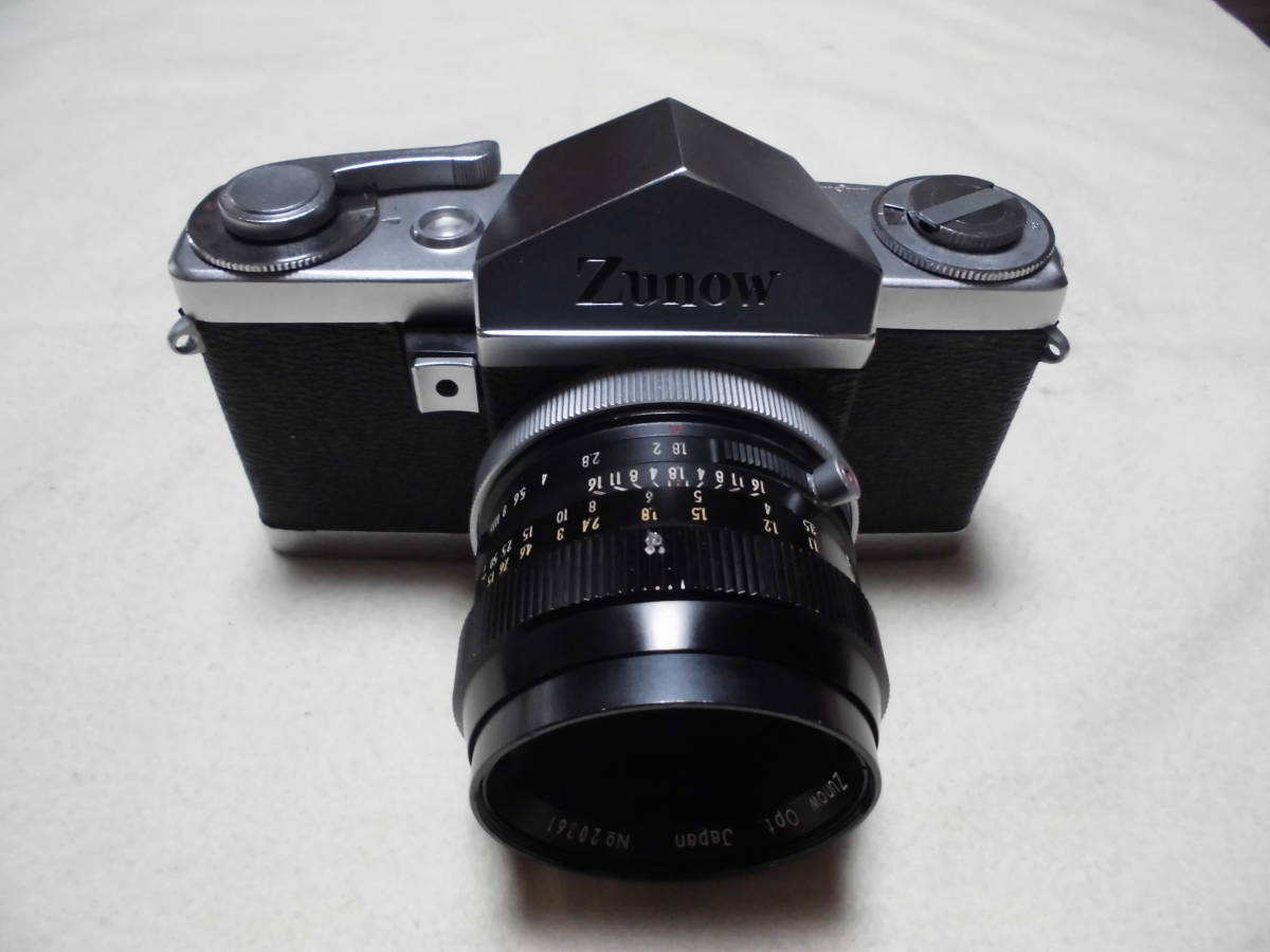 ズノー　　ZUNOW 5cm f1.8 50mm f1.8 製造台数500台未満