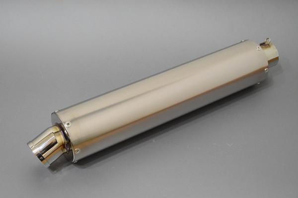 汎用チタンサイレンサー 90φ×420㎜ 2P 差込50.8φ 2P 汎用チタン