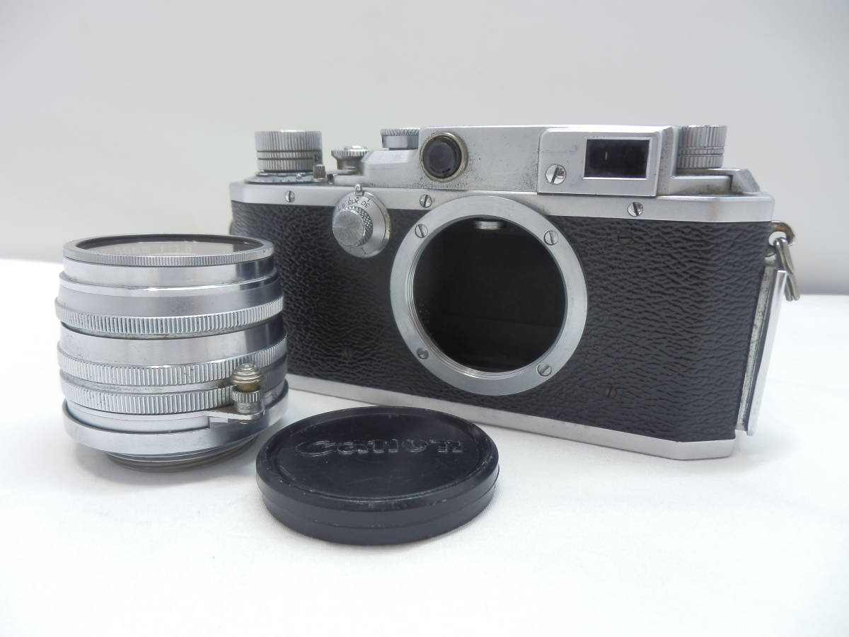 CANON □ジャンク□ キヤノン Canon IVSb (4Sb) + 50mm F1.8 レンジ