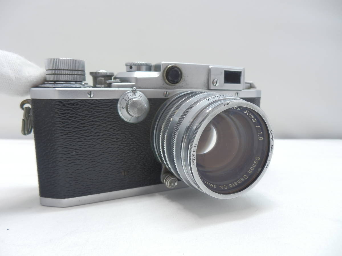 CANON □ジャンク□ キヤノン Canon IVSb (4Sb) + 50mm F1.8 レンジ