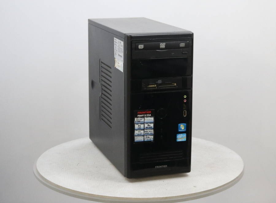 FRONTIER FRM913/23A - Core i7 2600 3.40GHz 4GB 2000GB□現状品