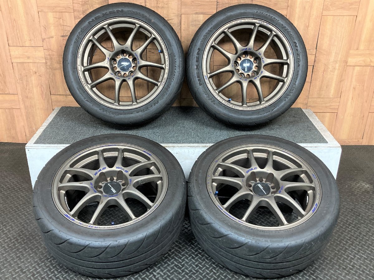ワークエモーションCRkai 17インチホイール 4本セット WORK EMOTION