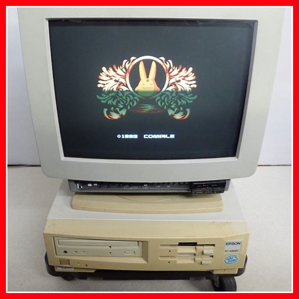 ◇動作確認済 EPSON PC-486MV(型番486MV2J) 本体のみ レトロPC