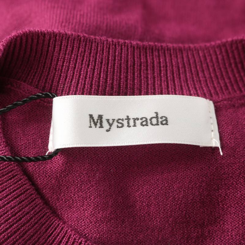 未使用品 マイストラーダ Mystrada 22AW 5分袖アンサンブル ニット