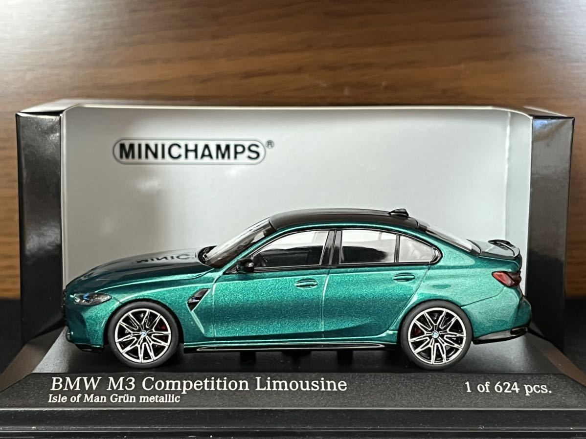 公式 セール 1/43 限定624 ミニチャンプス BMW M3 コンペティション