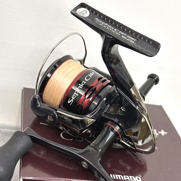 ○美品○シマノ スピニングリール 12セフィア CI4+ C3000SDH シマノ