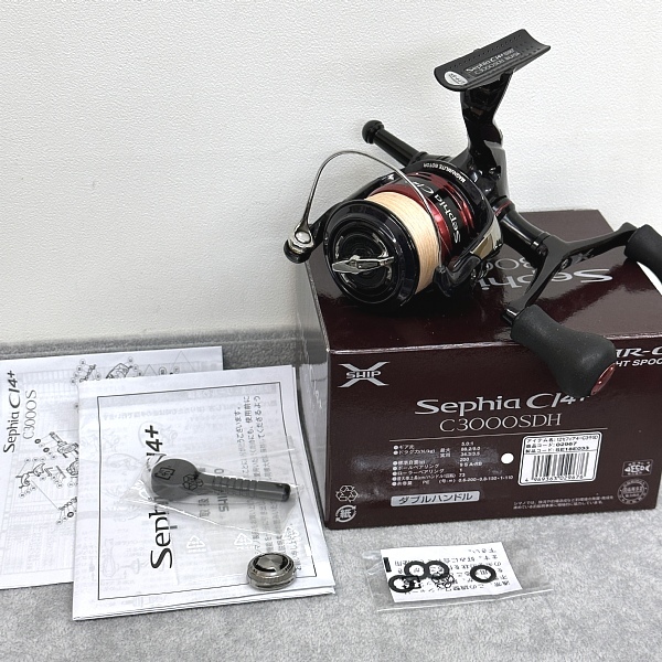 ○美品○シマノ スピニングリール 12セフィア CI4+ C3000SDH シマノ