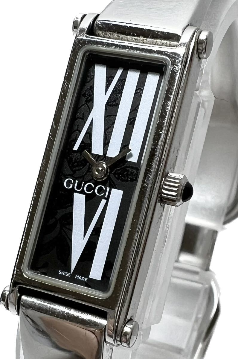 1円〜 H GUCCI グッチ 1500L バングルウォッチ レディース クォーツ アンティーク ヴィンテージ ジャンク 87 時計 O2
