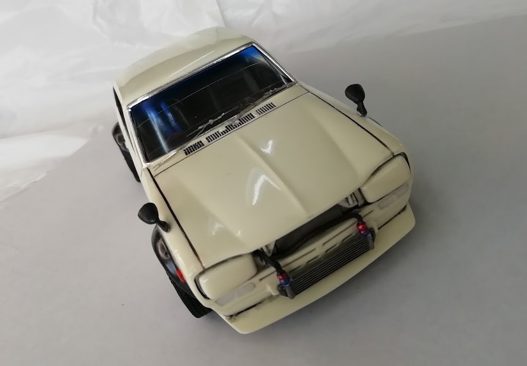 青島文化教材社 1/24 スカイライン ハコスカ 2Dr プラモデル？？完成品 