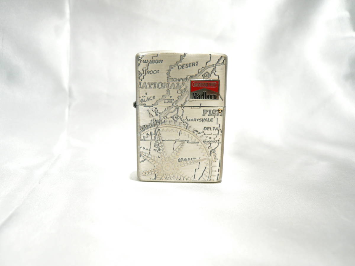  zippo ジッポライター Marlboro マルボロ アドベンチャー ウエスト 使用品(タウン＆カントリー)｜売買されたオークション情報、yahooの商品情報をアーカイブ公開 - オークファン Zippo