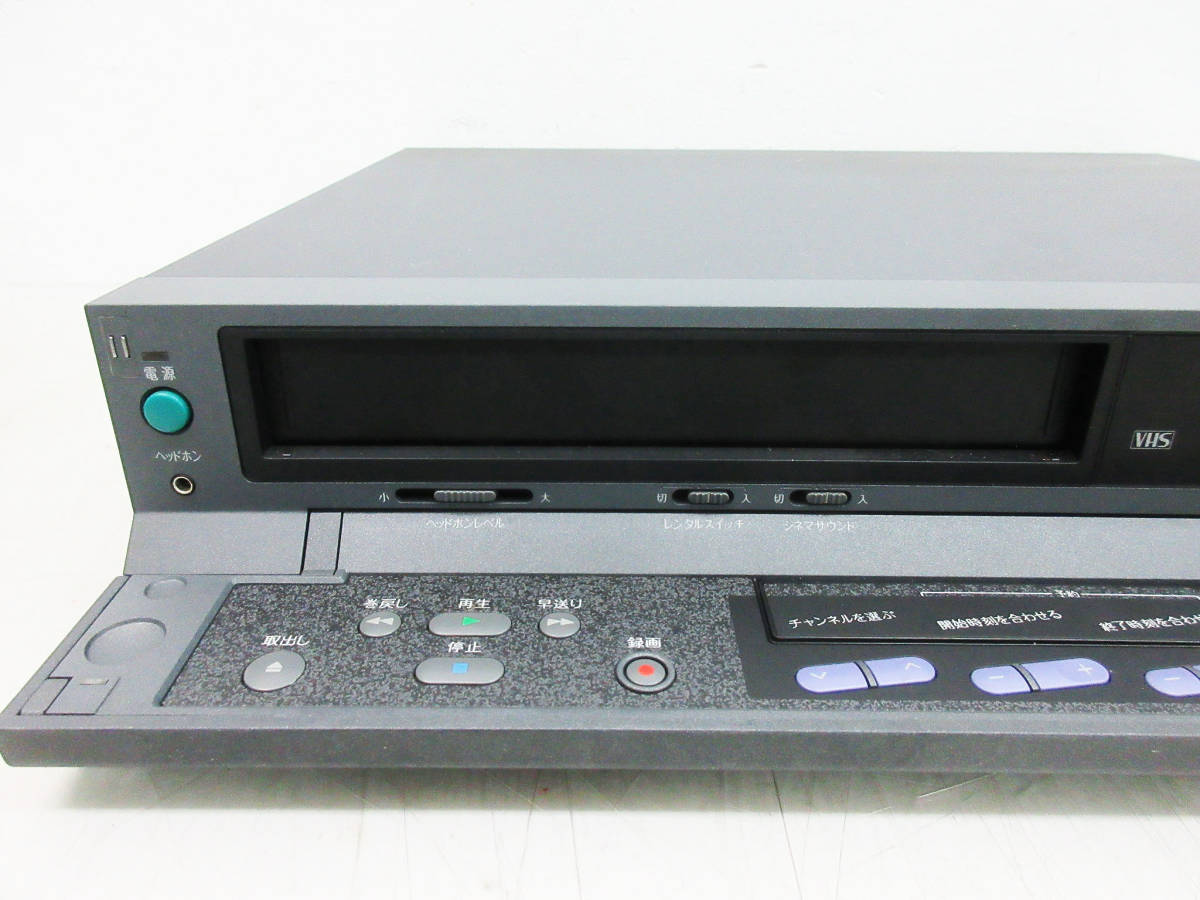 ビデオデッキ】パナソニック VHS NV-E505☆Panasonic VHSビデオデッキ 