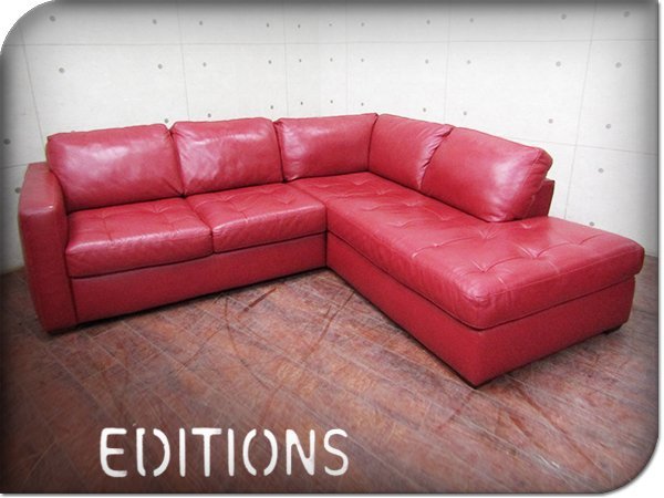 美品/Natuzzi/ナツッジ/イタリア最高級/LEATHER EDITIONS/レザー 
