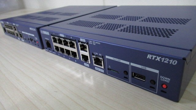 ヤマハ - YAMAHA ルーター RTX1210 2台 ヤマハ - YAMAHA VPNルーター