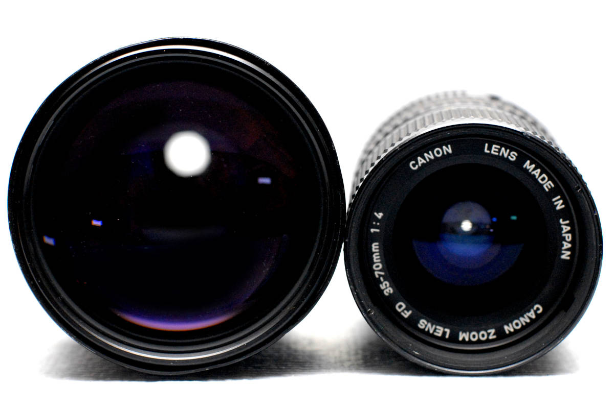 Canon キャノン純正 FDマウント専用（200mm1:2.8 + 35-70mm1:4 ）MF