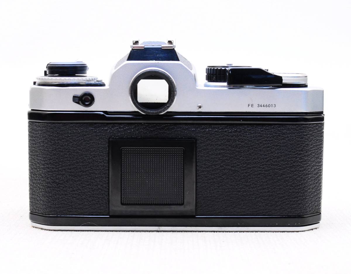 Nikon FE シンプルニコン　シルバーボディー　完動極美品 NIKON FE シルバー 完動品 NIKONFEシルバー 完動 【公式通販】