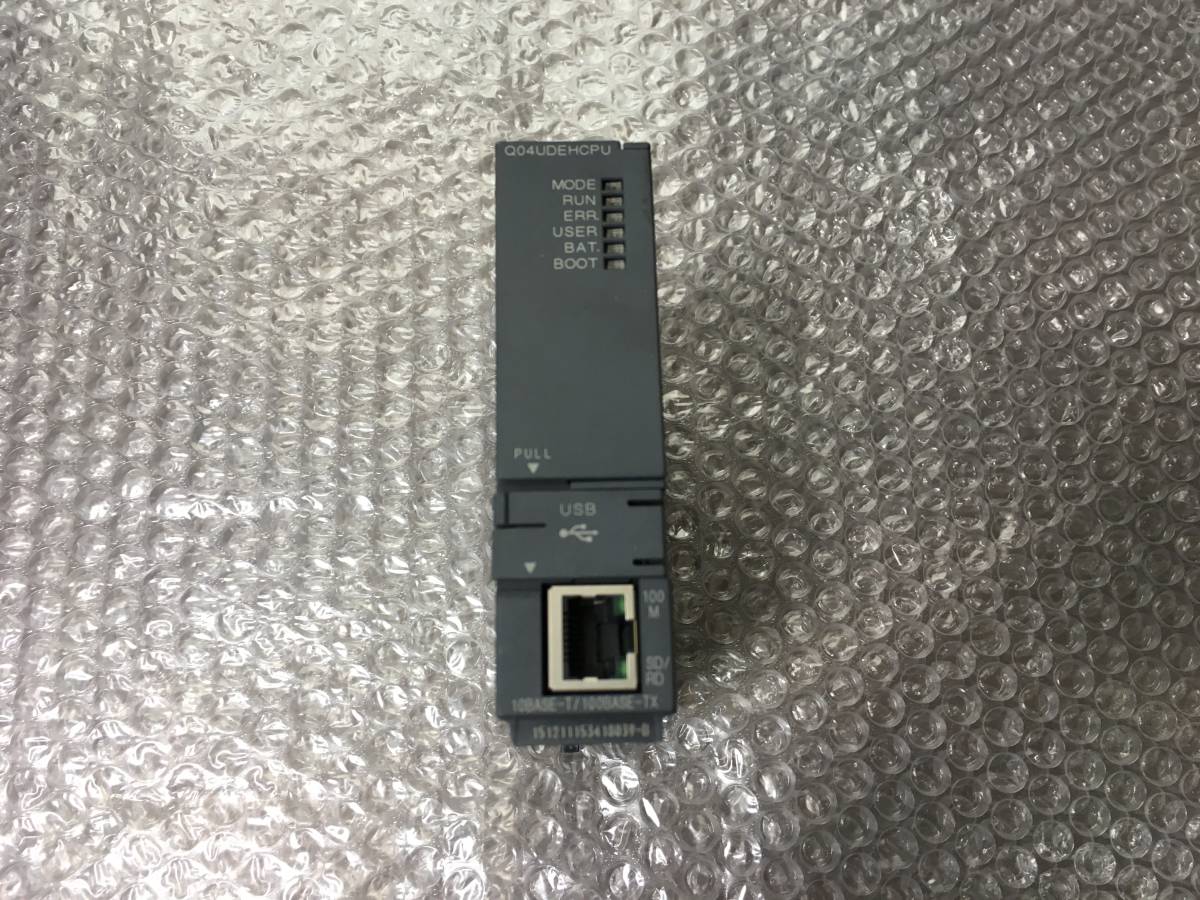 三菱電機 シーケンサ Q04UDEHCPU 中古