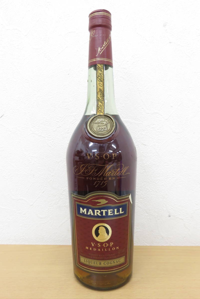 【古酒】 マーテル メダリオン 1000ml 1442 小501-538 お酒 マーテル VSOP 1L メダリオン MARTELL V.S.O.P