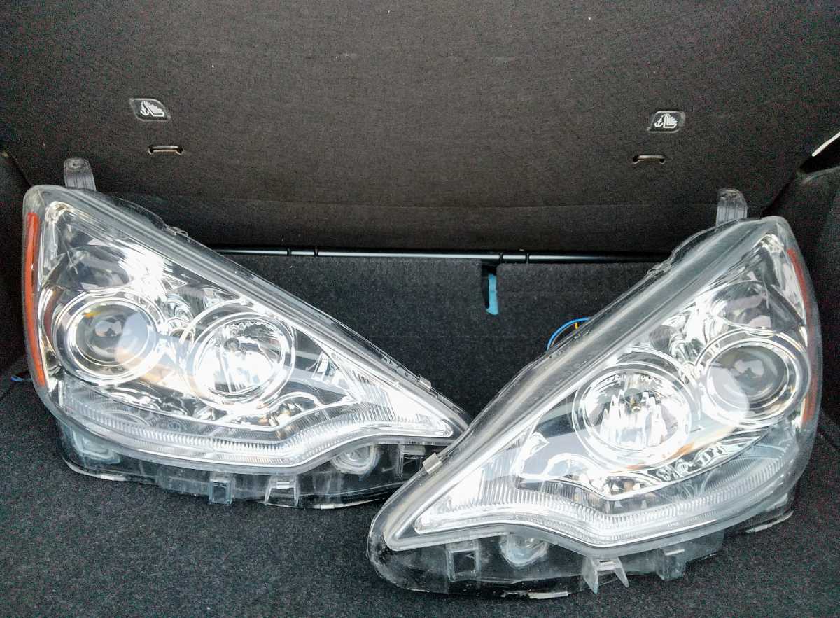 美品☆トヨタ TOYOTA クリスタルアイ CRYSTALEYE アクア NHP10 ヘッド 
